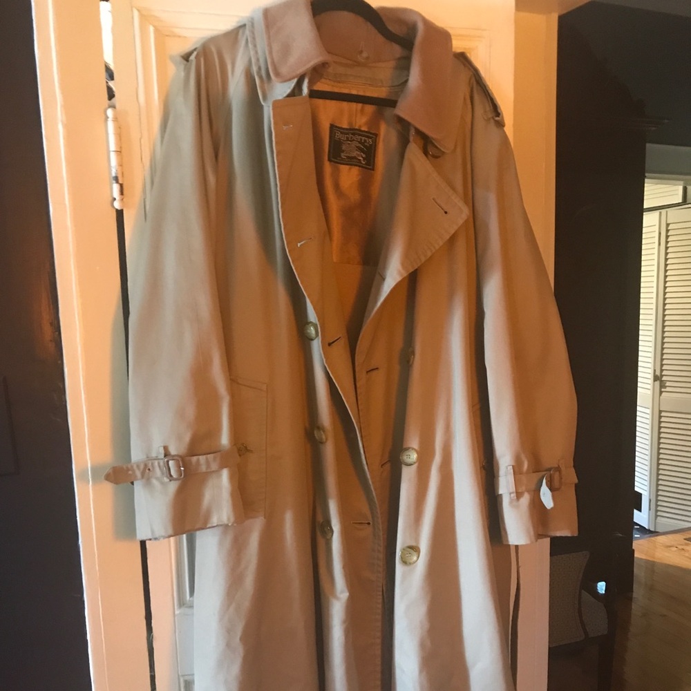 Burberry Vintage Long Men’s Trench Coat